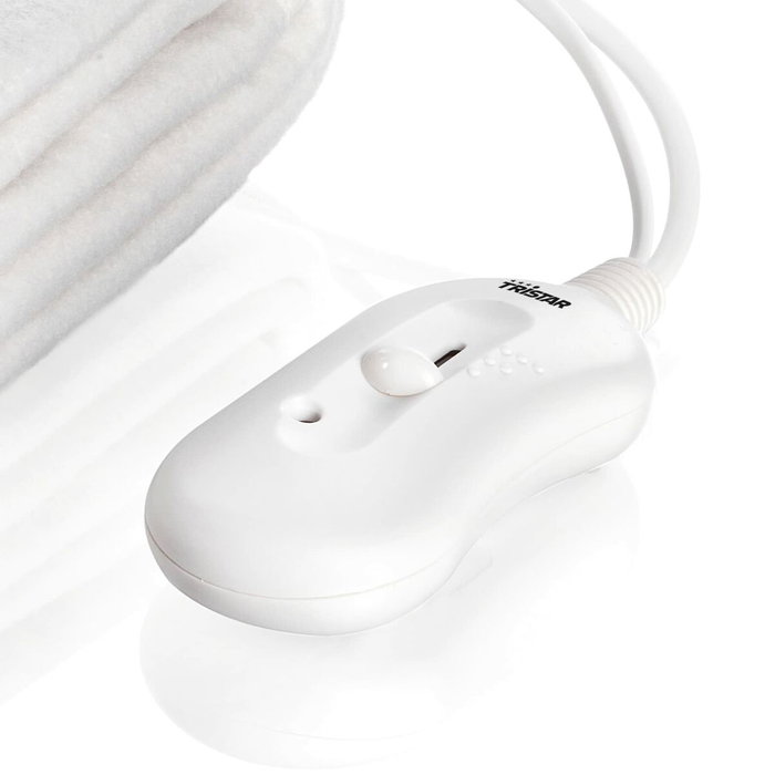 Couverture Chauffante Tristar BW4751 150 x 70 cm Blanc Polyester