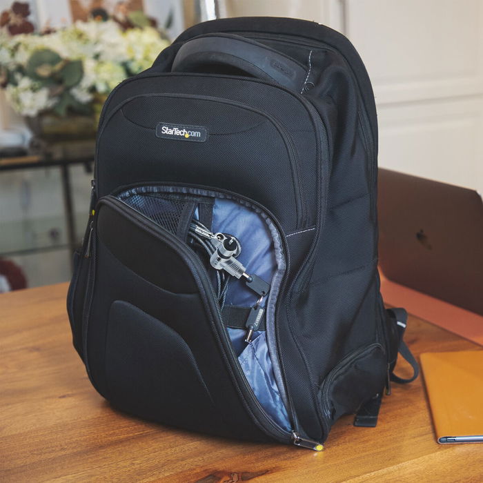 Câble USB Startech UNIVK-LAPTOP-LOCK Noir/Gris 2 m