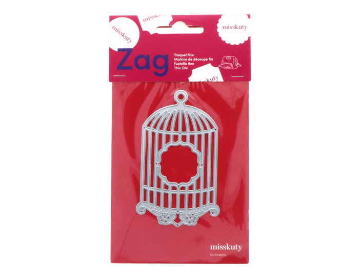 Misskuty Emporte-pièce fin ZAG avec fenêtre Misskuty Emporte-pièce fin ZAG avec fenêtre