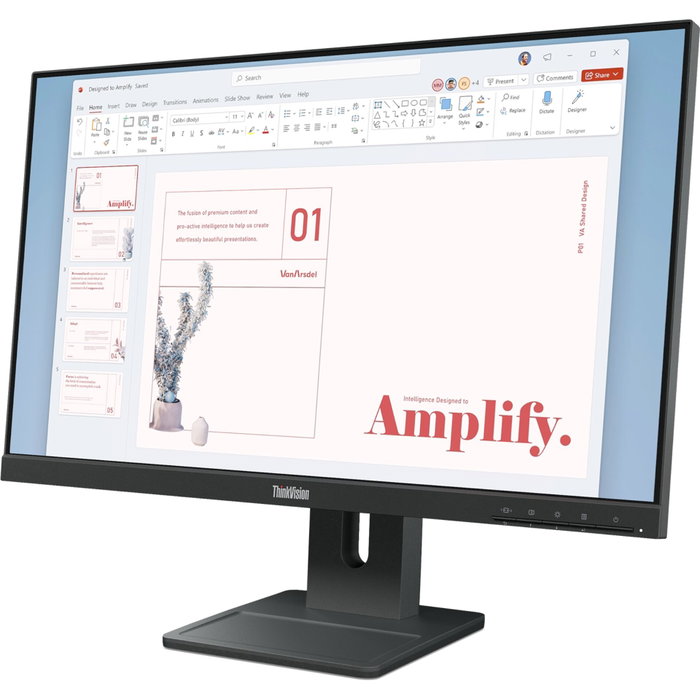 Lenovo ThinkVision E24-40 23,8 pouces Full HD 100Hz IPS Black