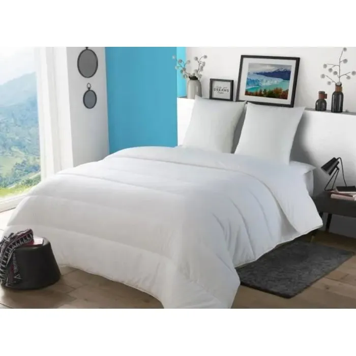 DODO Couette chaude Patagonie - 140x200 cm, Garnissage polyester fibre creuse siliconée 380g/m2, Enveloppe Microluxe