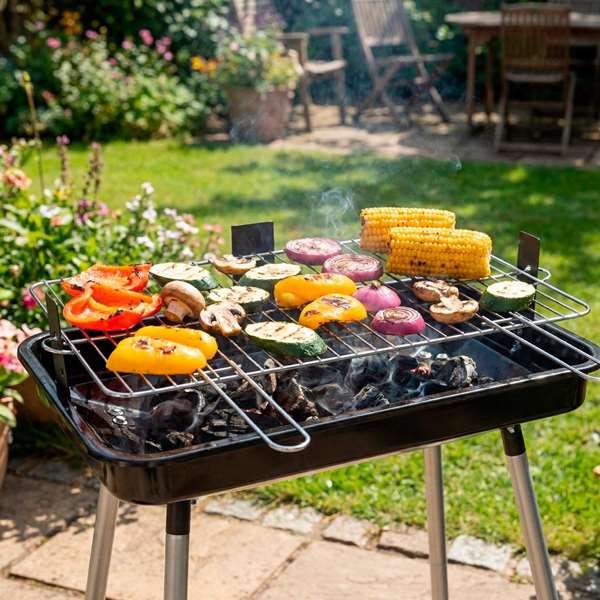 Color Baby Aktive-Barbacoa Grill 58X38X75Cm