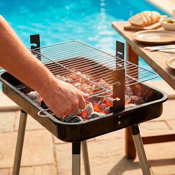 Color Baby Aktive-Barbacoa Grill 58X38X75Cm