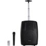 Fonestar Altavoz Portátil Amply T 100W avec Micro UHF, Bluetooth, USB, Radio FM, Batería Litio, Trolley