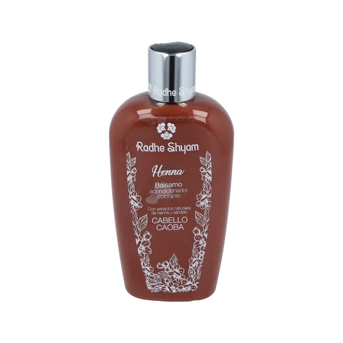 RADHE SHYAM Baume Après-Shampooing Henna Color Caoba 250ml RADHE SHYAM Baume Après-Shampooing Henna Color Caoba 250ml