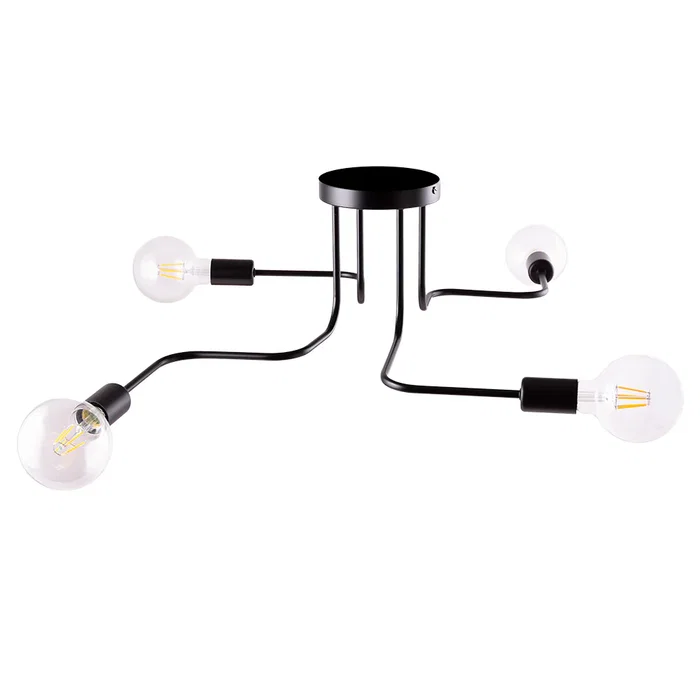 Lampe de plafond Aarhus Black