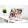 Braun DigiFrame 1019 WiFi - Cadre photo numérique tactile 25,7 cm - Blanc