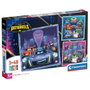 CLEMENTONI Puzzle maxi Batwheels DC Comics 3 en 1 - 48 pièces - Dimensions : 21x20,5 cm