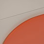 BigBuy Home Table de Nuit NECTO Orange Taupe