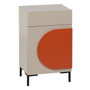 BigBuy Home Table de Nuit NECTO Orange Taupe