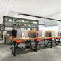 Piqueras y Crespo Chaise de Bureau Jorquera Orange Foncé