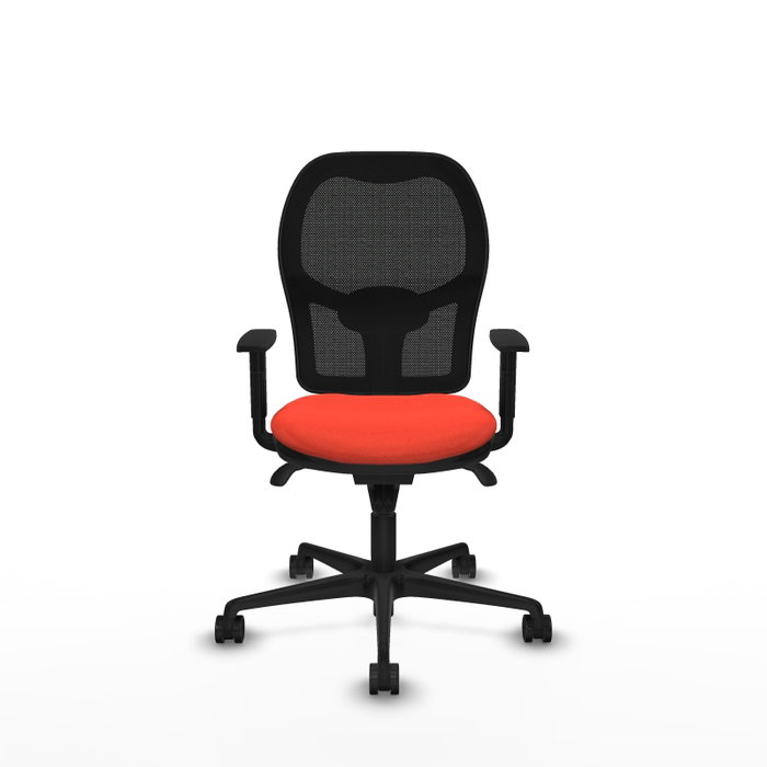 Piqueras y Crespo Chaise de Bureau Jorquera Orange Foncé