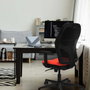 Piqueras y Crespo Chaise de Bureau Jorquera Orange Foncé