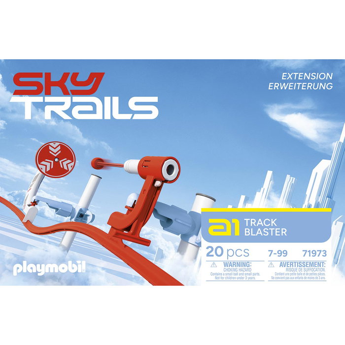 Playmobil Sky Trails: Track Blaster, Set d'action de 20 pièces