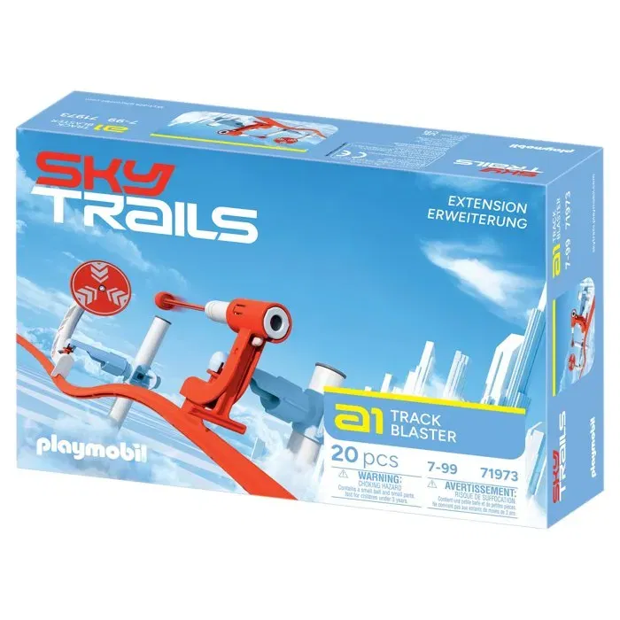 Playmobil Sky Trails: Track Blaster Set d'action Circuit aérien avec 20 pièces, jeu de construction pour enfant dès 7 ans