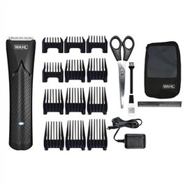 Wahl 1661-0465 - Tondeuse à barbe et cheveux de précision avec/sans fil - Batterie Lithium Ion Trendcut - 12 peines guidés (1,5-25 mm)