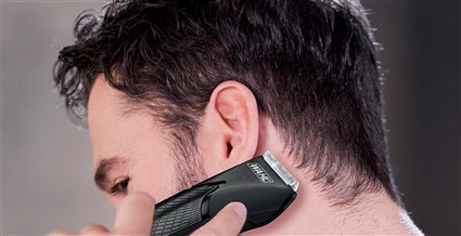 Wahl 1661-0465 - Tondeuse à barbe et cheveux de précision avec/sans fil - Batterie Lithium Ion Trendcut - 12 peines guidés (1,5-25 mm)