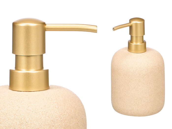 Berilo Dosificateur de Salle de Bains Beige Polyrésine 9,3x15,5x9,3 cm (Set de 12) Berilo Dosificateur de Salle de Bains Beige Polyrésine 9,3x15,5x9,3 cm (Set de 12)