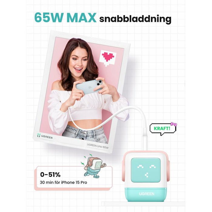 Camescope de surveillance Ugreen 35855 Bleu