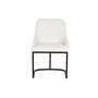 Chaise de Salle à Manger Home ESPRIT Blanc Noir 54 x 61 x 82,5 cm