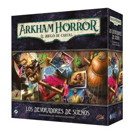 Asmodee AHC78ES Jeu de Cartes Arkham Horror LCG : Les Dévoreurs de Rêves – Extension Investigateurs – En Espagnol
