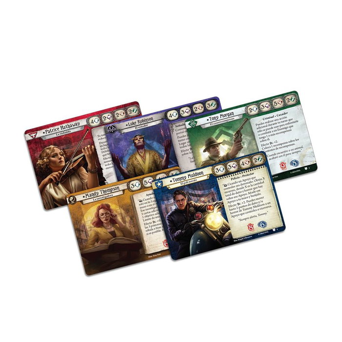 Asmodee AHC78ES Jeu de Cartes Arkham Horror LCG : Les Dévoreurs de Rêves – Extension Investigateurs – En Espagnol