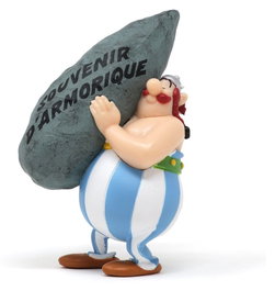 Plastoy Figurine Obélix Souvenir d'Armorique 9 cm