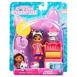Spin Master La Maison de Poupées de Gabby - Studio d'Art 6062025, Figurine Gabby, Baby Box Chat, Armario de Manualidades, +3 ans