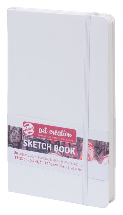 Talens Art Creation Carnet de croquis blanc 13 x 21 cm 80 feuilles Talens Art Creation Carnet de croquis blanc 13 x 21 cm 80 feuilles