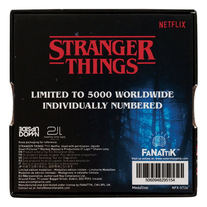 FaNaTtik Médaillon Hellfire Club Stranger Things Limited Edition