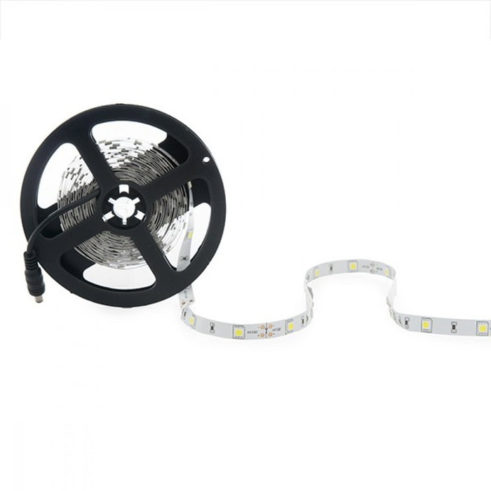 Bande de 150 LED SMD5050 36W 2100Lm 6000K Blanc Froid 12VDC x 5M