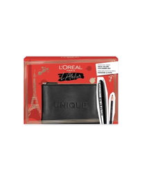 L'Oreal Paris Set de maquillage avec Crayon Kajal, Mascara Mega Volume et Trousse