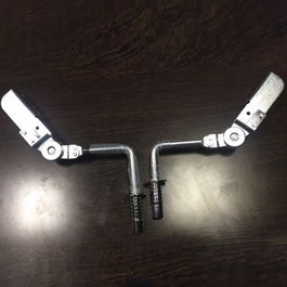 Q&Q Ressort pour appui-tête inclinable, droite/gauche, 90°-210°, anti-fil long, 8 positions, acier zingué