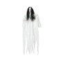 BigBuy Home Décoration d'Halloween Mariée Fantôme Blanche 120 cm