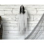 BigBuy Home Décoration d'Halloween Mariée Fantôme Blanche 120 cm