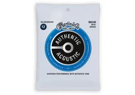 MARTIN Jeu de Cordes Acoustiques Authentic SP Bronze 80/20 Bluegrass 12-56