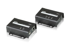 Aten VE801 Système d'Extension HDMI HDBaseT-Lite - Transmetteur/Récepteur 4K Ultra HD jusqu'à 40m via Câble CAT 6a, HDCP 2.2, 3D, Deep Color, Audio Dolby Digital/DTS HD