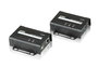 Aten VE801 Système d'Extension HDMI HDBaseT-Lite - Transmetteur/Récepteur 4K Ultra HD jusqu'à 40m via Câble CAT 6a, HDCP 2.2, 3D, Deep Color, Audio Dolby Digital/DTS HD
