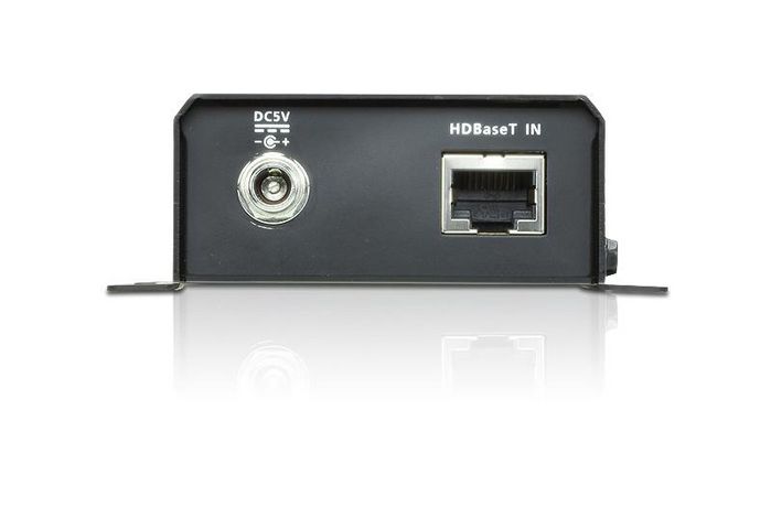 Aten VE801 Système d'Extension HDMI HDBaseT-Lite - Transmetteur/Récepteur 4K Ultra HD jusqu'à 40m via Câble CAT 6a, HDCP 2.2, 3D, Deep Color, Audio Dolby Digital/DTS HD