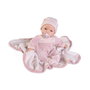 Antonio Juan Muñeca Bimba Lagrimitas Llorona - Poupée pleureuse 37 cm avec couverture d'hiver et sons, Langue Espagnole