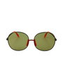 Kenzo KZ40017F Lunettes de soleil unisexes monture métallique ovale 60-14-140 mm UV400