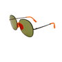 Kenzo KZ40017F Lunettes de soleil unisexes monture métallique ovale 60-14-140 mm UV400