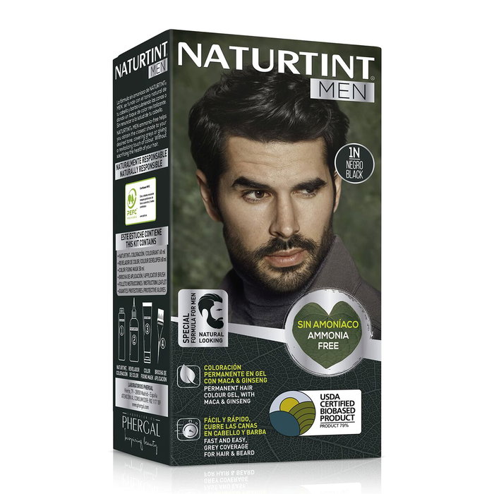 Naturtint NATURTINT MEN Teinture permanente 1N black