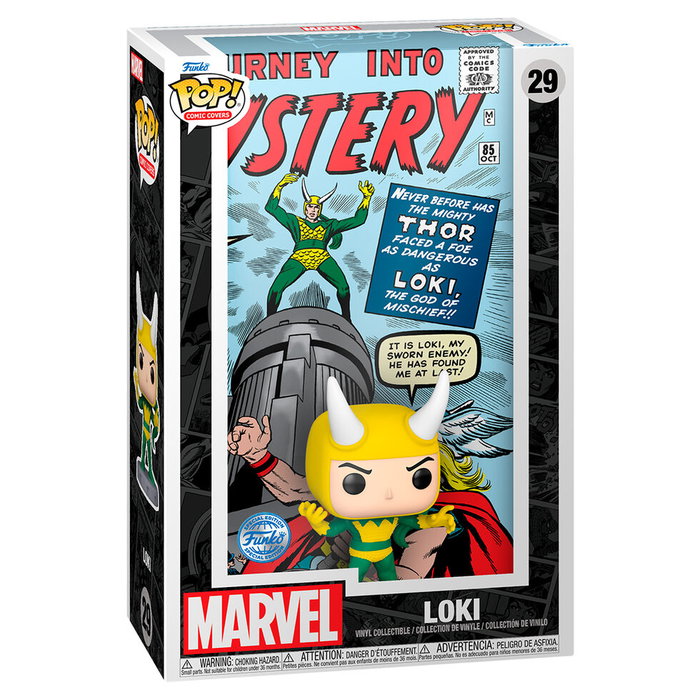 FUNKO Figura POP Comic Cover Marvel Loki Exclusive FUNKO Figura POP Comic Cover Marvel Loki Exclusive