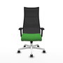 Piqueras y Crespo Chaise de Bureau Albacete - Vert et Noir