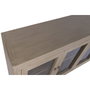 Home ESPRIT Buffet Naturel Verre et Bois