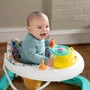 Bright Starts Trotteur bébé évolutif pliable 2-en-1 - Jouet d'éveil amovible avec lumières, sons, musique, hauteur réglable - Pour 6 à 12 mois