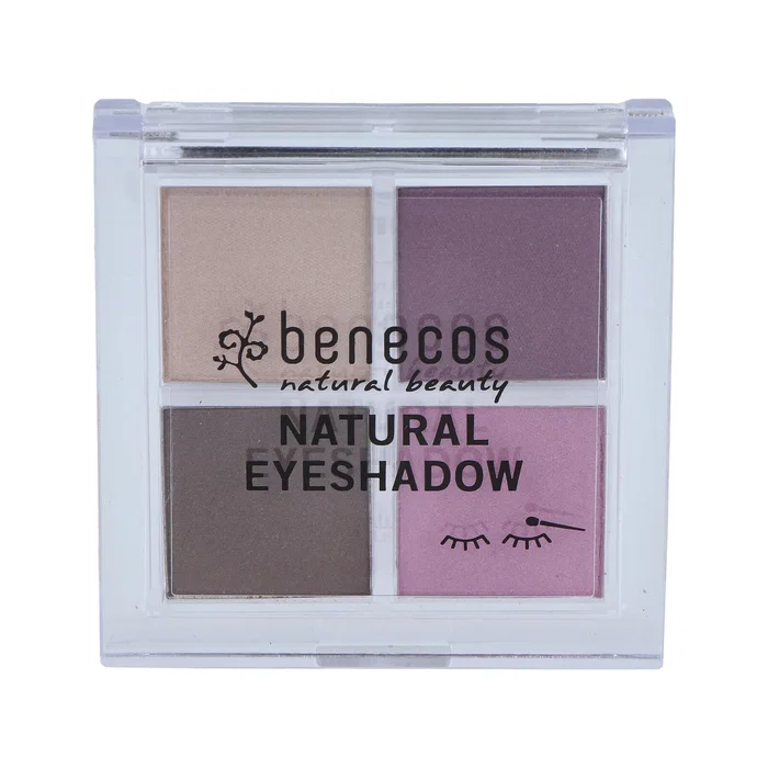 Benecos Quattro Beautiful Eyes 9g - Palette de fards à paupières vegan - Certifié BDIH Benecos Quattro Beautiful Eyes 9g - Palette de fards à paupières vegan - Certifié BDIH