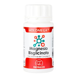 EQUISALUD Holomega Magnesio Bisglicinato con Complejo B, 50 capsules