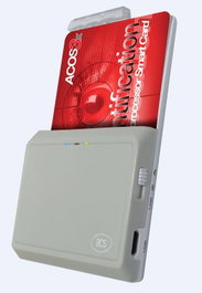 ACS ACR3901U-S1 Lecteur de cartes à puce Bluetooth 4.0 et Micro-USB
